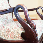 Antique chair in Treetop Suite